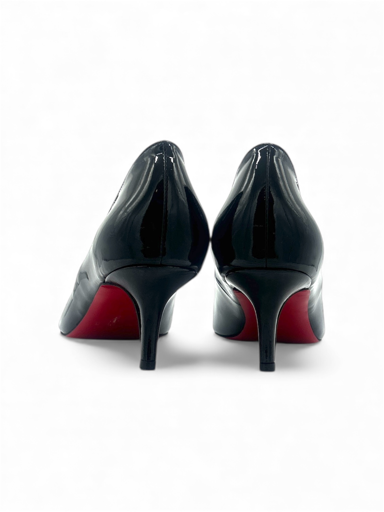 OBSIDIAN ROUGE - обувки черен лак - Image 5